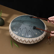Harmonii KlankOase Steel Tongue Drum | Beruhigende Klänge für Ruhe und Meditation