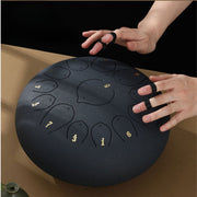 Harmonii KlankOase Steel Tongue Drum | Beruhigende Klänge für Ruhe und Meditation