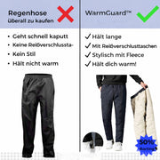 WarmGuard™ Thermo Unisex Hose: Fleece gefüttert & Wasserdicht.