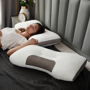 Nackenkissen für Rücken- und Seitenschläfer: DreamGuard Pro™ + Kostenloser Samt-Fleece-Kissenbezug🔥
