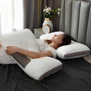 Nackenkissen für Rücken- und Seitenschläfer: DreamGuard Pro™ + Kostenloser Samt-Fleece-Kissenbezug🔥