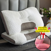Nackenkissen für Rücken- und Seitenschläfer: DreamGuard Pro™ + Kostenloser Samt-Fleece-Kissenbezug🔥