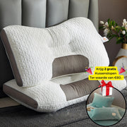 Nackenkissen für Rücken- und Seitenschläfer: DreamGuard Pro™ + Kostenloser Samt-Fleece-Kissenbezug🔥