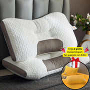 Nackenkissen für Rücken- und Seitenschläfer: DreamGuard Pro™ + Kostenloser Samt-Fleece-Kissenbezug🔥