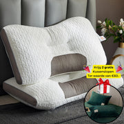 Nackenkissen für Rücken- und Seitenschläfer: DreamGuard Pro™ + Kostenloser Samt-Fleece-Kissenbezug🔥