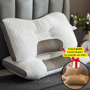 Nackenkissen für Rücken- und Seitenschläfer: DreamGuard Pro™ + Kostenloser Samt-Fleece-Kissenbezug🔥