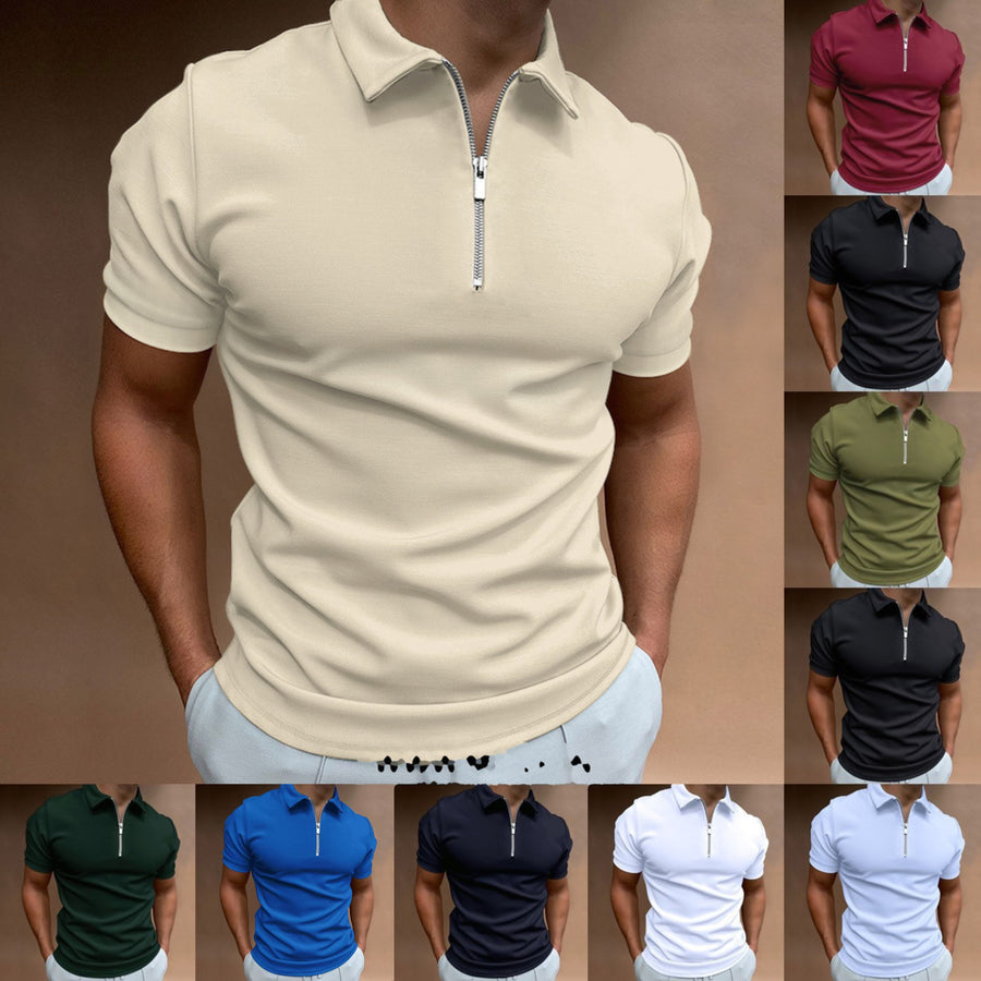 Hugo Polo - Herrenpolo mit Reißverschluss für einen eleganten Look