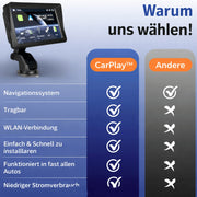 Spare über 100 € bei CarPlay™ & Android Auto | Rüste dein Auto in 2 Minuten auf | Keine Installation notwendig