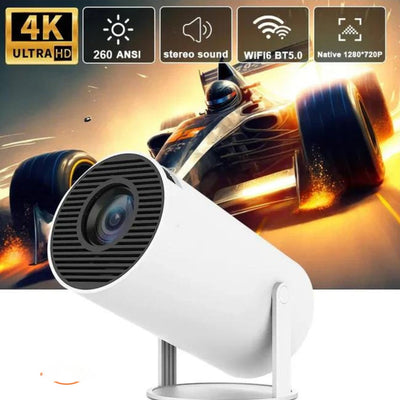 Veylah Air X1: Tragbarer smarter Projektor mit 4K-Unterstützung, WLAN und Bluetooth 5.2