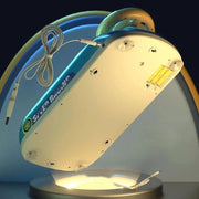 SpaceRacer™ Lenkrad-Spiel für Kinder | Wähle zwischen Raumschiff- oder Rennwagen-Simulation