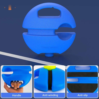 TennisPro™ Trainer | Solo-Übung, elastisches Band & langlebiges Design