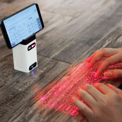 Keybeam™ Tastatur | Laserprojektion, Kabellos & Bluetooth