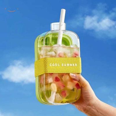 IceNova™ Flasche | 2-in-1 Eiswürfelbereiter & Wasserflasche, Tragbar & Praktisch
