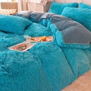 Teddy Fluffy Fleece-Bettwäsche-Set | 3- oder 4-teilig
