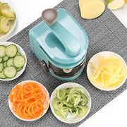 Vega™ Spiralschneider | Vertikaler, Handbetriebener Gemüseschneider & Salatmacher