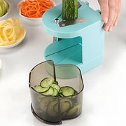 Vega™ Spiralschneider | Vertikaler, Handbetriebener Gemüseschneider & Salatmacher