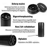 Vibrogrind™ Grinder | Große Kapazität, Vibration und automatisches Befüllen