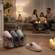 Warmtique™ Hausschuhe | Weiche Baumwolle, rutschfest und gemütlicher Wohnkomfort