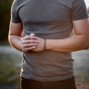 Woodforge™ Armband | Holz & Metall, Robustes Design und Bequemer Tragekomfort