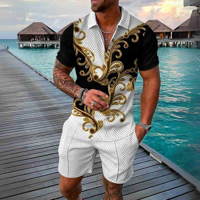 Zippora™ Set | Shirt & Shorts, Atmungsaktiv, Stilvoll und Bequem